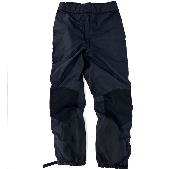 Patagonia Women's Black Snow Ski Pants Waterproof Size 12 Full Zip